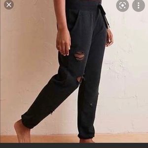 Aerie Ripped Sweatpants